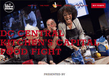 Tablet Screenshot of capitalfoodfight.org